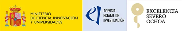 logos of MICIU, AEI, and Severo Ochoa
