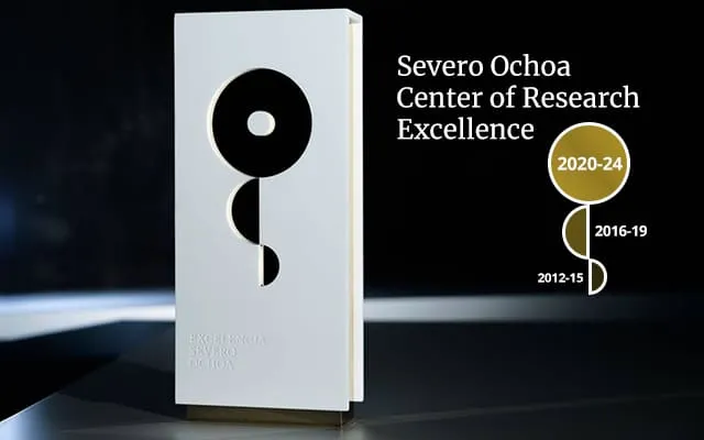 statue awarded to Severo Ochoa Centers of Excellence