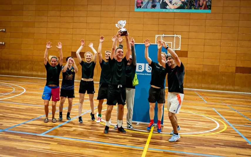 This year's BSE Futsal Tournament champion - the Faculty Team