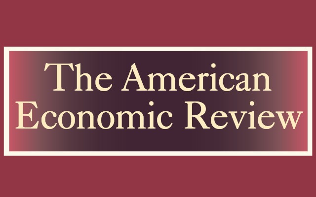 American Economic Review journal