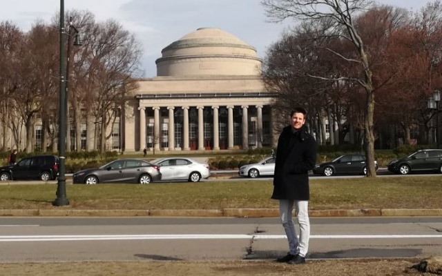 Marc de la Barrera at MIT this winter