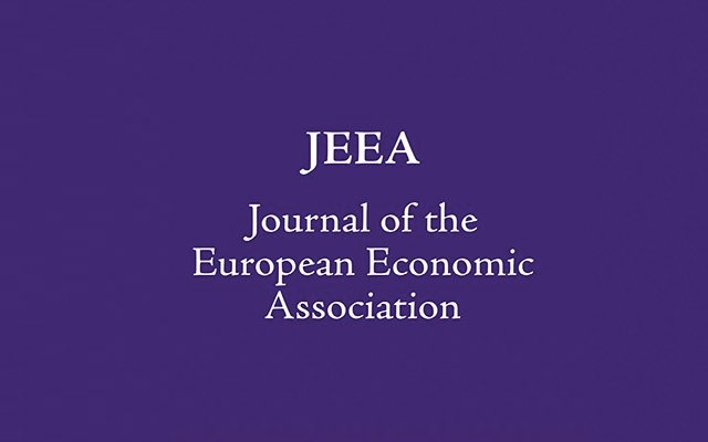 Journal of the European Economic Association (JEEA) journal cover