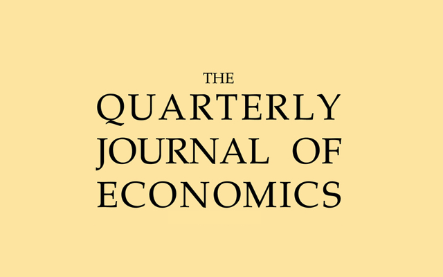 The Quarterly Journal of Economics journal