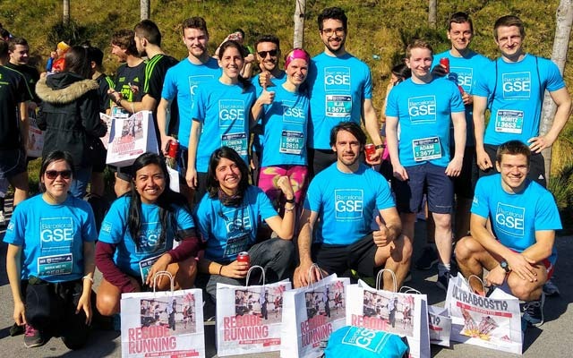 BSE Unirun team 2019 group of Unirunners