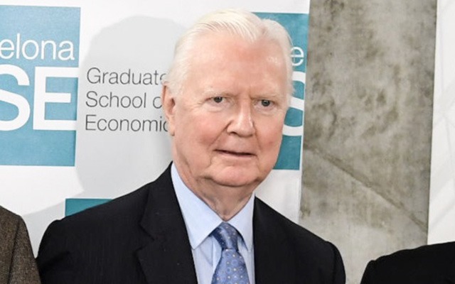 James Mirrlees, Nobel Laureate in Economics and member of the BSE Scientific Council