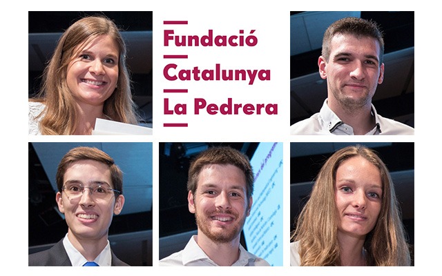 Winners of the Fundació Catalunya-La Pedrera Masters of Excellence Scholarships Portraits of scholarship recipients