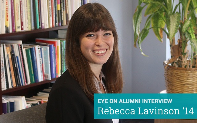 Eye on Alumni: Rebecca Lavinson alumni