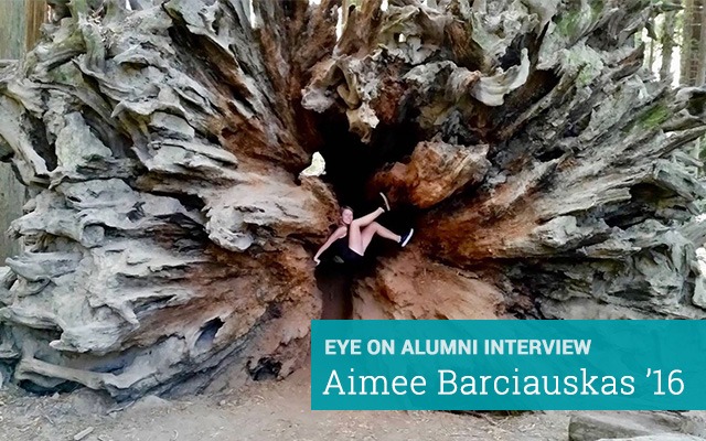 Eye on Alumni: Aimee Barciauskas '16 Aimee Barciauskas '16