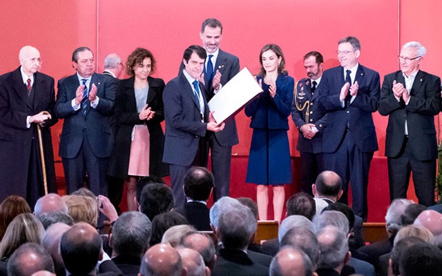 Albert Marcet awarded 2016 Rei Jaume I Prize in Economics Prize ceremony