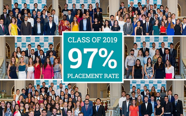 Class of 2019 achieves 97% career placement within six months class photo