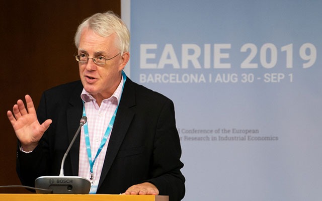 EARIE President John Vickers speaker
