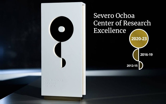 BSE receives third consecutive Severo Ochoa Research Excellence Distinction (2020-23) Severo Ochoa statue awarded to Centers of Research Excellence