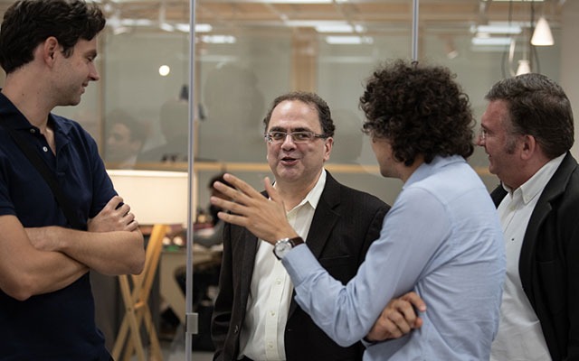 16th BSE Economics "Trobada" Narayana Kocherlakota chats with BSE Affiliated Professors at the Trobada