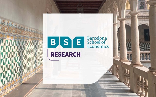 Barcelona School of Economics Research Sunlight and shadows in the cloister of the Institut d'Estudis Catalans