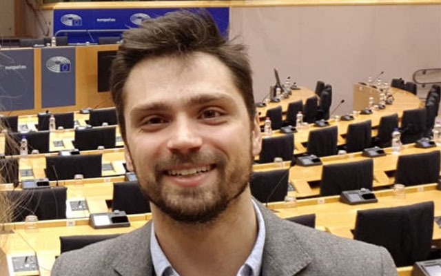 Nuno Eça shares tips for working in European institutions Nuno Eça at European Parliament