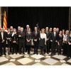 Award recipients at the Palau de la Generalitat